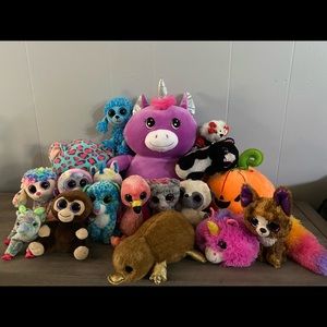 Beanie Boo & Squishmallow lot